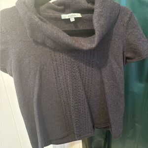 Nurture by Lamaze Charcoal Cowl Neck Sweater